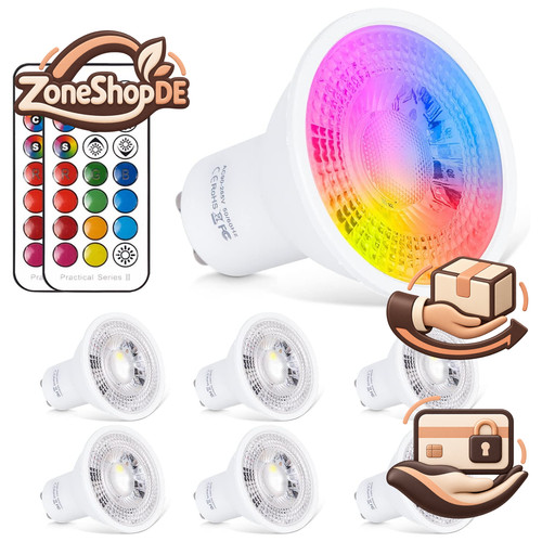 Changm led gu10 lampe - gu10,