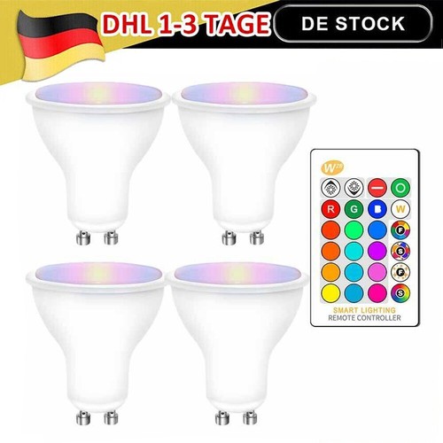 Gu10 rgb led spot - 5w,