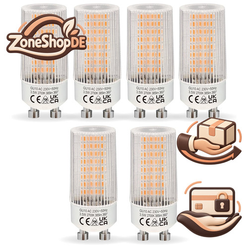 Gu10 led lampe mais 5w - gu10,