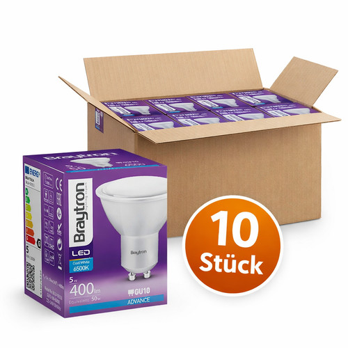 10x led gu10 6500k - gu10,