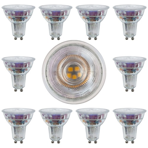 Led 10er set gu10 leuchtmittel - led,