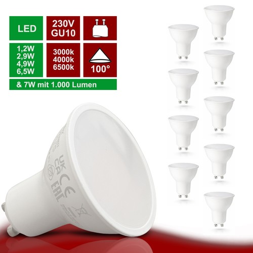Led gu10 leuchtmittel - gu10, 1,2w