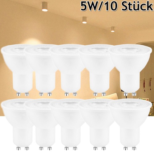 10x gu10 led birnen - 10x,