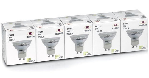 Led lampe gu10 3w 3000k - gu10,