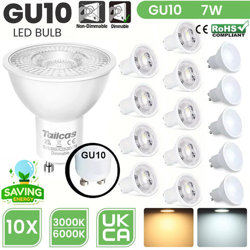 10st gu10 led strahler - 10st.,