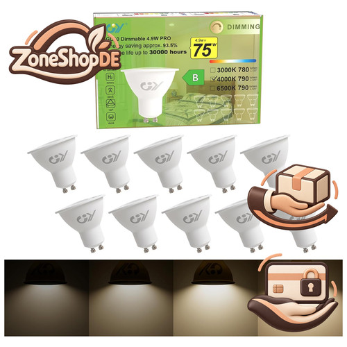 Gu10 led dimmbar - gy,