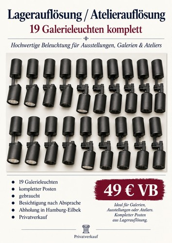 Galerieleuchten megatron - 19,