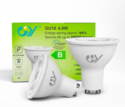 Gu10 led warmweiss lampe - gy,