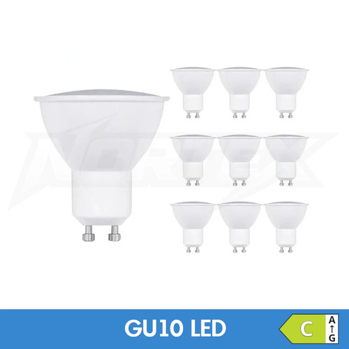 10x gu10 led lampen - gu10,