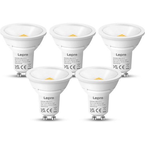 Gu10 led lampe warmweiß - lampe, 8w