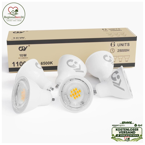 Gu10 led lampe - lampe, 1100