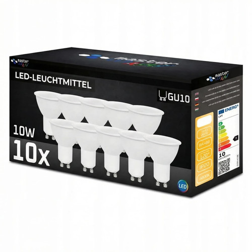 10er led gu10 spot vita - led, 10w
