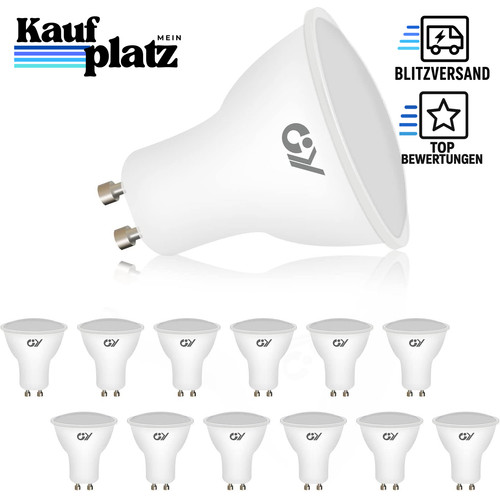 Gu10 led lampe - gu10, 6500k