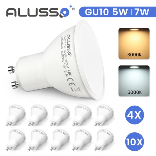 10x led gu10 leuchtmittel - led,