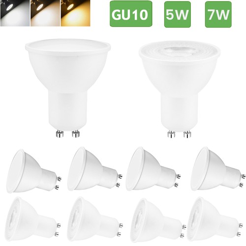 Gu10 led birnen - birnen, kaltweiß