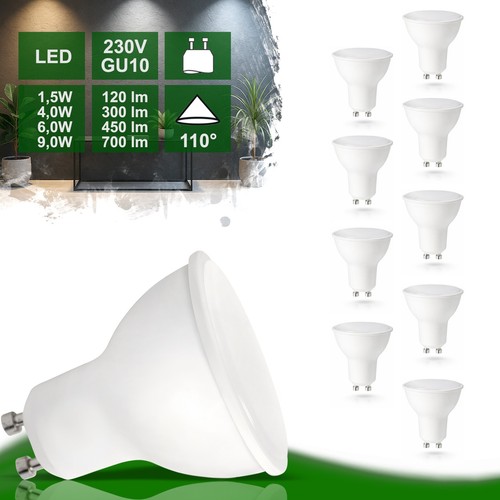 Led gu10 leuchtmittel 4w - leuchtmittel, 1,5w