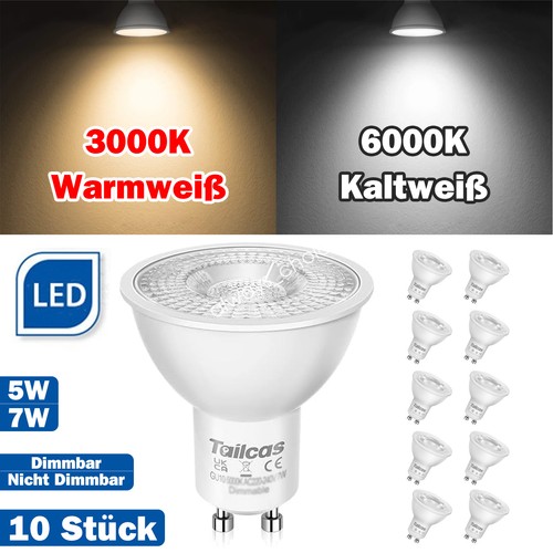 10st gu10 led - gu10, 5w
